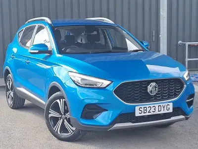 Used MG ZS Excite 106 HP (77 kW) 2023 Blue SUV