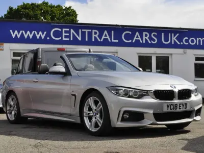 Used BMW 420 M Sport 190 HP (139 kW) 2018 Silver Cabriolet