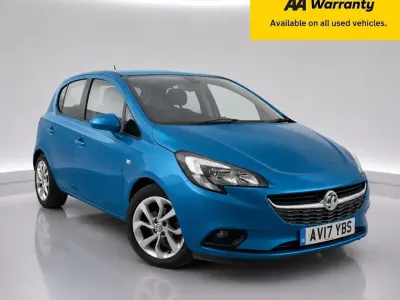 Used Vauxhall Corsa 75 HP (55 kW) 2017 Blue Hatchback