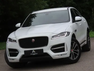 Used Jaguar F-Pace R-Sport 180 HP (132 kW) 2019 White SUV