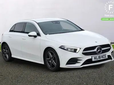 Używany Mercedes A200 Active 163 KM (119 kW) 2018 Biały Hatchback