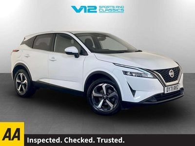 White Used 2021 Nissan Qashqai N-Connecta SUV | £13,295 (Fair price)