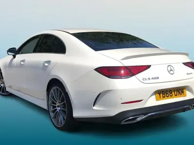Used Mercedes CLS450 AMG Line Premium Plus 2019 White Coupe