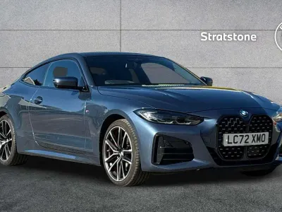 Used BMW M440 M Sport 369 HP (271 kW) 2022 Blue Sedan