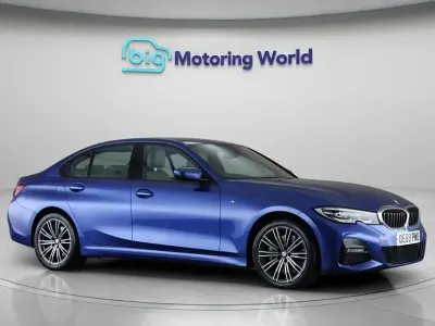 Used BMW 330e M Sport 292 HP (214 kW) 2019 Blue Sedan
