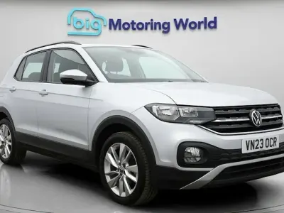 Used VW T-Cross SE 95 HP (69 kW) 2023 Silver SUV