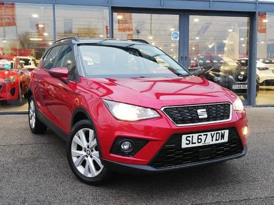Red Used 2017 Seat Arona SE Technology SUV | £9,498 (Fair price)