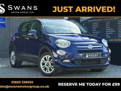 Used Fiat 500X City Look 140 HP (102 kW) 2015 Blue SUV