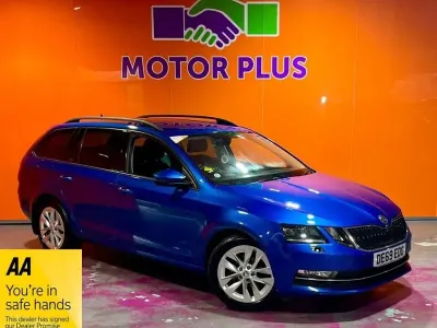 Używany Skoda Octavia SE L 150 KM (110 kW) 2019 Niebieski Kombi