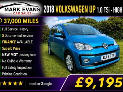 Used VW up! high up! 90 HP (66 kW) 2018 Hatchback