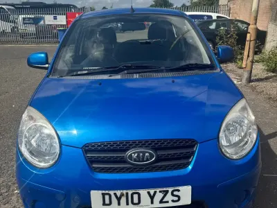Used Kia Picanto 64 HP (47 kW) 2010 Blue Hatchback