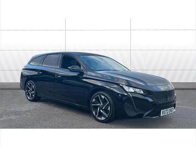 Black Used 2022 Peugeot 308 SW Allure Premium Estate | £15,026 (Fair price)