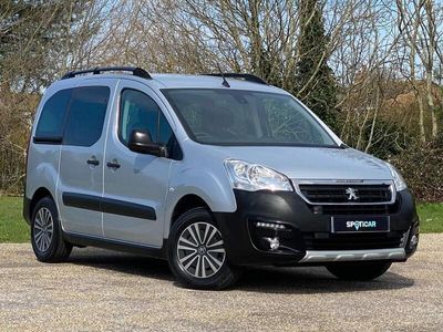 used Peugeot Partner Tepee 1.6 BLUEHDI OUTDOOR ETG EURO 6 (S/S) 5DR DIESEL FROM 2018 FROM EASTBOURNE (BN23 6QN) | SPOTICAR