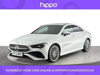 White Used 2023 Mercedes CLA200 AMG Line Premium Coupe | £25,620 (Fair price)