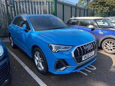 Usado Audi Q3 S-Line 150 HP (110 kW) 2020 Azul SUV