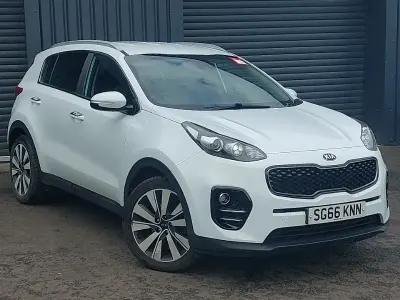 Used Kia Sportage 114 HP (83 kW) 2016 White SUV