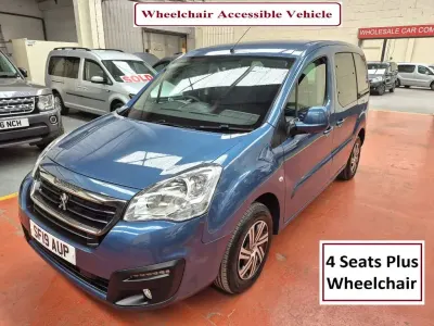 Used Peugeot Partner S 2019 Blue MPV