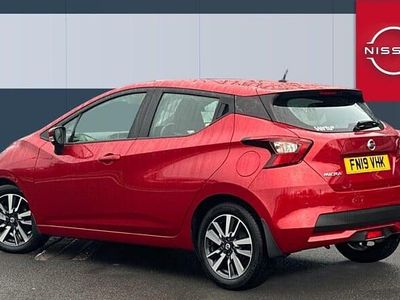 Used Nissan Micra Acenta Limited Edition 90 HP (66 kW) 2019 Red Hatchback