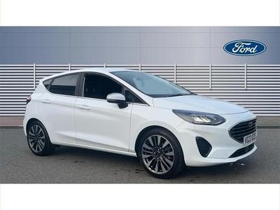 Used Ford Fiesta Titanium X 125 HP (91 kW) 2023 White Hatchback