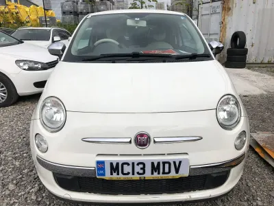 Used Fiat 500 85 HP (62 kW) 2025 White Hatchback