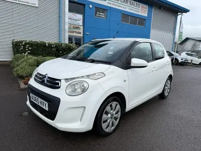 Used Citroën C1 Feel 68 HP (50 kW) 2015 White Hatchback
