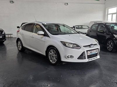 Used Ford Focus Titanium 2013 White Hatchback
