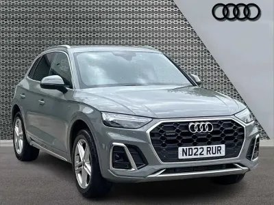Used Audi Q5 S-Line 261 HP (191 kW) 2022 Grey SUV