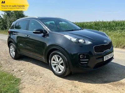 Used Kia Sportage 115 HP (84 kW) 2017 Black SUV