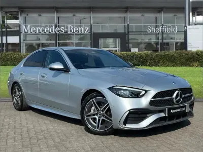 Used Mercedes C200 AMG line 200 HP (147 kW) 2025 Silver Sedan
