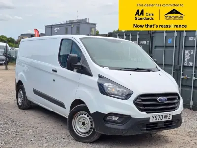 Used Ford Transit Custom S 2021 White Van
