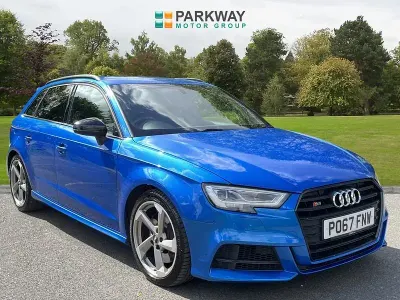 Usado Audi S3 Sportback Black Edition 2017 Azul Citadino