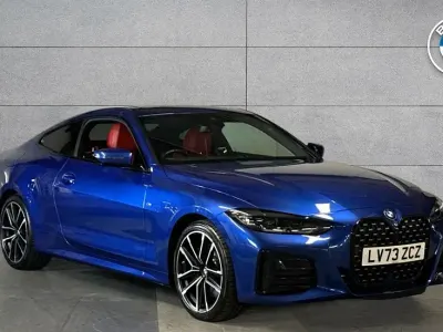 Used BMW M440 M Sport 369 HP (271 kW) 2023 Blue Sedan
