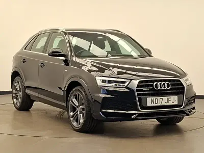 Used Audi Q3 S-Line 184 HP (135 kW) 2017 Black SUV