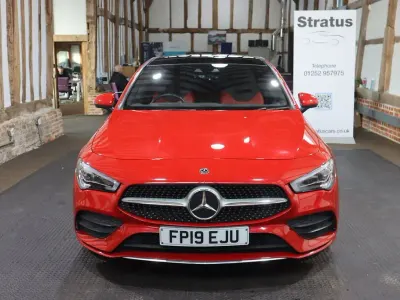 Used Mercedes CLA250 AMG Line Premium Plus 2019 Red Coupe
