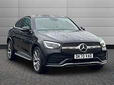 Used Mercedes GLC300 AMG line 245 HP (180 kW) 2020 Black Coupe