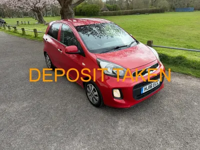 Second-hand Kia Picanto 66 CP (48 kW) 2016 Roșu Hatchback