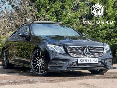 Used Mercedes E220 AMG Line Premium Plus 194 HP (142 kW) 2017 Black Coupe