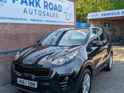 Używany Kia Sportage 115 KM (84 kW) 2017 Czarny SUV