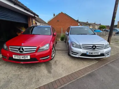 Used Mercedes C220 2012 Red Estate