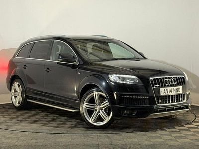 Black Used 2014 Audi Q7 S-line plus SUV | £9,495 (Fair price)
