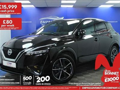 Used Nissan Qashqai Tekna 2022 Black SUV