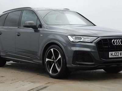 used Audi Q7 55 TFSI Quattro Black Edition 5dr Tiptronic