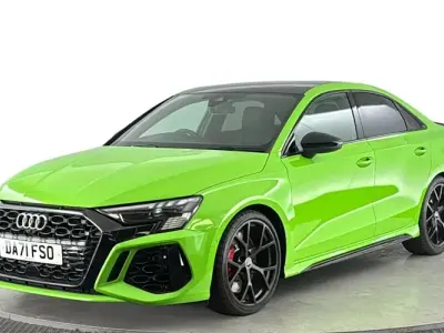 Used Audi RS3 Business 400 HP (294 kW) 2021 Green Sedan