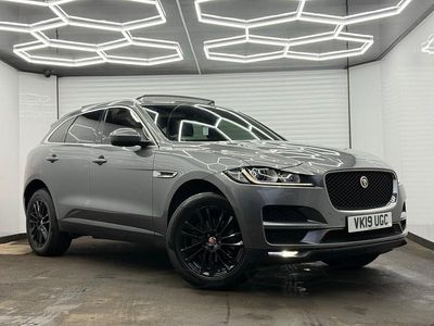Begagnad Jaguar F-Pace Portfolio 180 HK (132 kW) 2019 Grå SUV