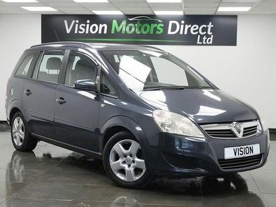 Used Vauxhall Zafira 115 HP (84 kW) 2009 Blue MPV