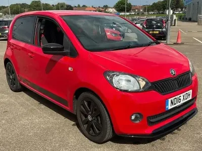 Used Skoda Citigo Monte Carlo 60 HP (44 kW) 2016 Red Hatchback
