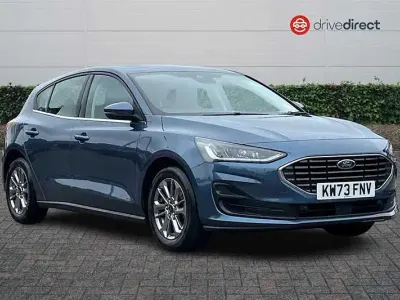 Used Ford Focus Titanium 125 HP (91 kW) 2024 Blue Hatchback