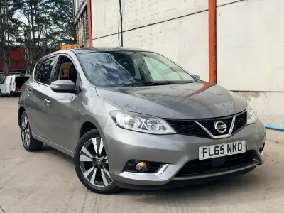 Used Nissan Pulsar Tekna 115 HP (84 kW) 2015 Grey Hatchback