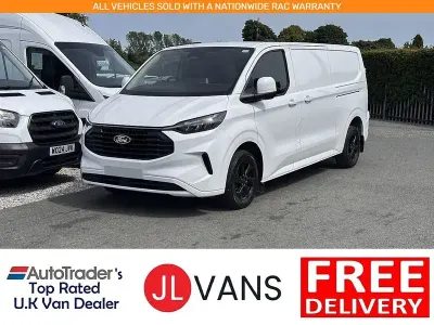 Used Ford Transit Custom Limited 136 HP (100 kW) 2024 White Van