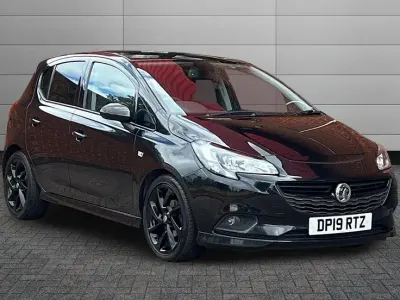 Used Vauxhall Corsa SRi 89 HP (65 kW) 2019 Black Hatchback